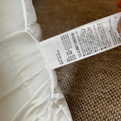 無印枕2個セットの画像