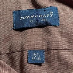 90s TOWNCRAFT タウンクラフト ボタンダウン 長袖シャツ XL相当の画像