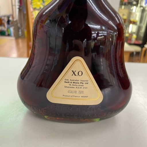 ☆ドリーム荒牧店☆ブランデー/Hennessy/金キャップ/グリーンボトル/750ml/40%