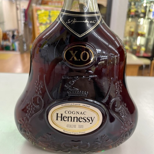 ☆ドリーム荒牧店☆ブランデー/Hennessy/金キャップ/グリーンボトル/750ml/40%
