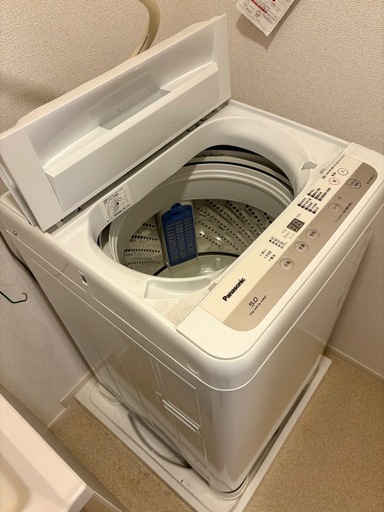 【受付終了】Panasonic 全自動洗濯機 NA-F50B13J 5kg
