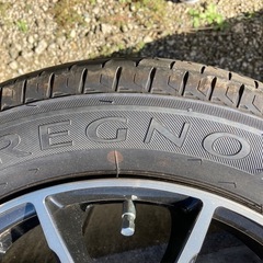 BRIDGESTONE最高級タイヤREGNO⭐️155/65R14⭐️A-TECH SCHNEIDER⭐️14インチアルミホイール付き⭐️4本セット⭐️軽自動車などに⭐️千葉県千葉市よりの画像