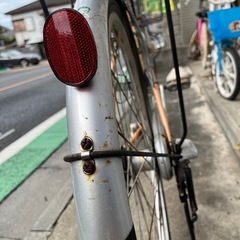 オレンジの可愛い街乗りの画像