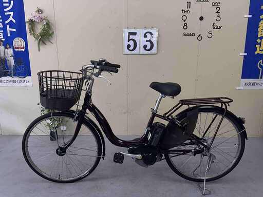 053整備済新基準良品　ヤマハ　パス　ナテゥラ電動アシスト自転車26インチ中古車