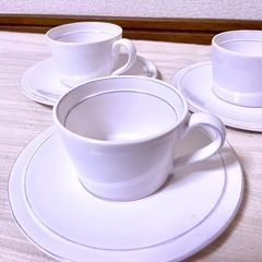【未使用】ACTUSカップ&ソーサー4客の画像