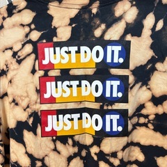 101・古着・NIKE・グランジ七分袖カットソー・S〜M程の画像