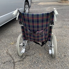 幸和製作所TacaoF　B-40 介助式車椅子　背折れタイプ　アルミ製介護車の画像