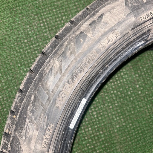 BS VRX3 235/45R18 21年 7.5mm 1本
