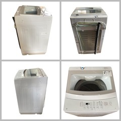 ニトリ 自動洗濯機 NTR60 2021年製 6.0kg 生活家電 白 ホワイトの画像