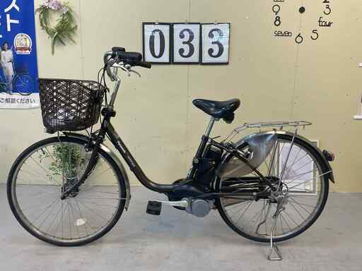 033整備済新基準パナソニック　ViVi　DX電動アシスト自転車26インチ中古車