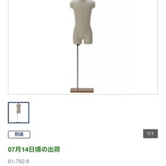 美品　定価三万円 メンズトルソー マネキンの画像