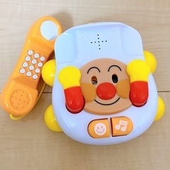 【美品】アンパンマン　にこにこばぁーでんわの画像