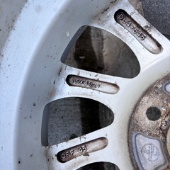 ダイハツ純正ホイールとスタッドレスタイヤの４本セットの画像