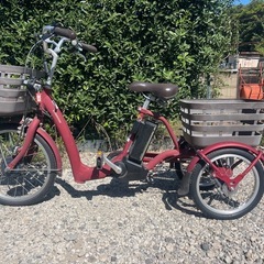 ブリジストン　ラクットワゴン　3輪　電動自転車
