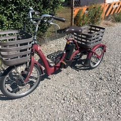 ブリジストン　ラクットワゴン　3輪　電動自転車の画像