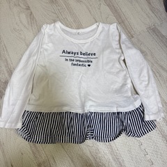 子供服　長袖Tシャツ110㎝の画像