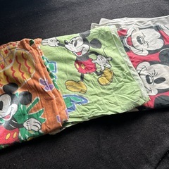 お値下げ✨中古　ディズニー　ミッキーマウス　大判タオル　バスタオル　タオルケットの画像