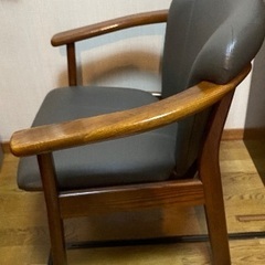 肘つきイスの画像