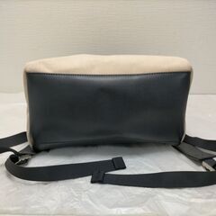 Legato Largo かるいかばん ミニリュック　キャンバスと合成皮革（黒）のリュック（新品未使用品・タグ付き）250925-2Tの画像