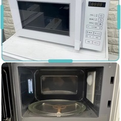 配送設置0円で🆗👌冷蔵庫&洗濯機分解洗浄済み✨電子レンジ‼️の画像