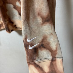 108・古着・NIKE・グランジクルーネックスウェット・ロゴ多数・サイズM程の画像