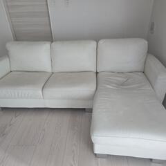 ■レザーワールド■総革■モダン■カウチソファセット■（参考：新品...