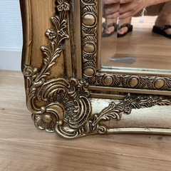 大きな鏡ヴィンテージレプリカの画像