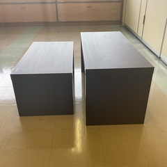 【府中市再生家具】No.323 ローテーブル2点セットの画像