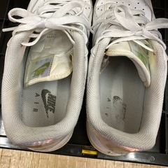 NIKEスニーカー26.5㎝☆白スニーカー☆スポーツ☆NIKE☆ファッションの画像