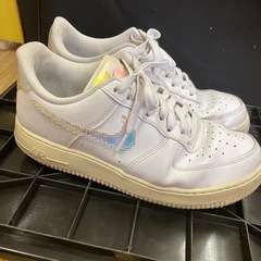 NIKEスニーカー26.5㎝☆白スニーカー☆スポーツ☆NIKE☆ファッションの画像