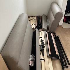 RASIK ラシク ファミリーベッド　レザー調ベッド 『NOBILIS ノビリス』 ダブルの画像