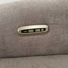 3人掛け電動布張りリクライニングソファ(LE09 2M LGY)ニトリ　2025年１月購入品の画像
