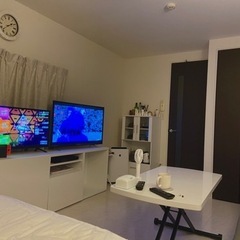 【IKEA】テレビ台　値下げしました！180×65×40 白の画像