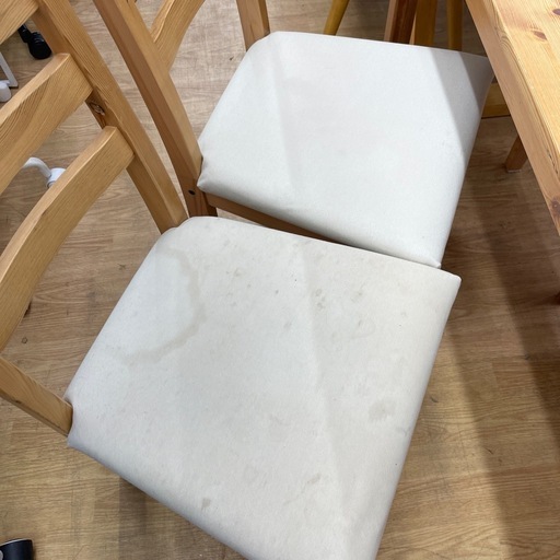 ★リユースのサカイ幸手店★SJ10610★IKEA 4人用ダイニングセット　クリーニング済み 