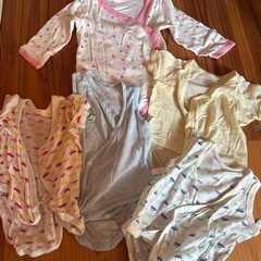 新生児肌着5枚セット