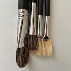 豚毛筆の画像