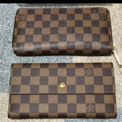 LOUIS VUITTON ダミエ長財布 2つ
