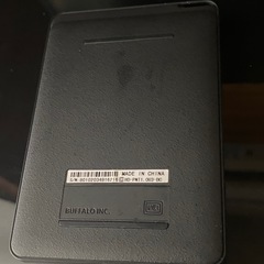 外付け ハードディスク 1000GB バッファロー 1TB ポータブルの画像