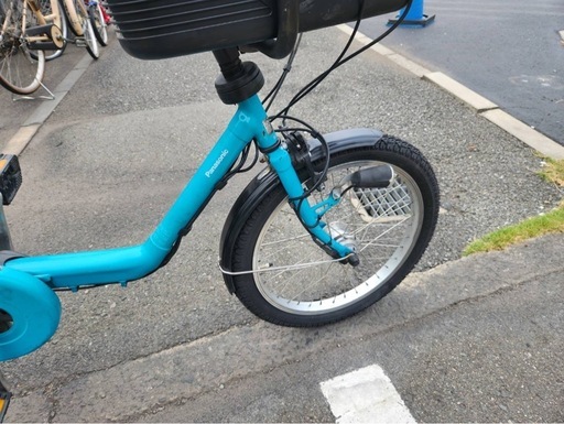 中古20インチPanasonic電動アシスト自転車　13.2Ah4点灯　大阪