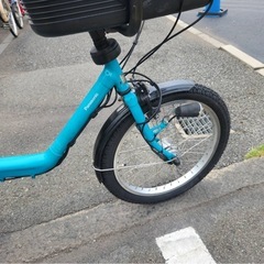 中古20インチPanasonic電動アシスト自転車 13.2Ah4点灯 大阪