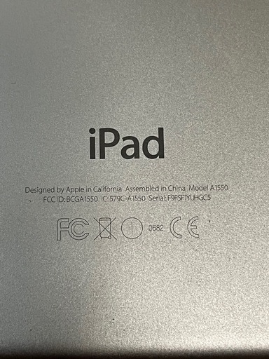 iPad mini 4 16GB SIMフリー(A1550)本体