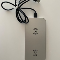 スマホ ワイヤレスチャージャー 置き型 2台同時充電可能
