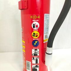 △ A 未使用品 HATUTA 初田製作所 業務用消火器 蓄圧式 圧力計付 粉末消火器 KLD-4 2021年 使用期限2031年まで 取扱説明書付きの画像