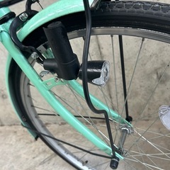 自転車　ミントグリーンの画像