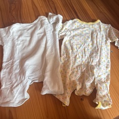 ベビー服　肌着2枚セットの画像