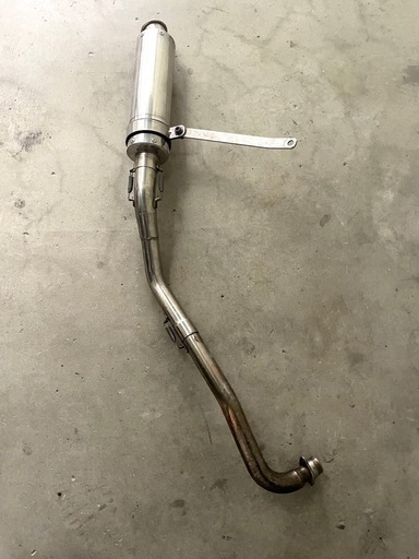 スーパーカブ　ステンレスマフラー