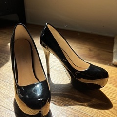 黒のハイヒール（サイズ25.5）