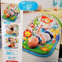ベビージム　指遊びミュージカルジム　フィッシャープライスの画像