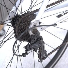 クロスバイク　BRIGGS　700C　ホワイト　リユース品　価格　19,250円の画像