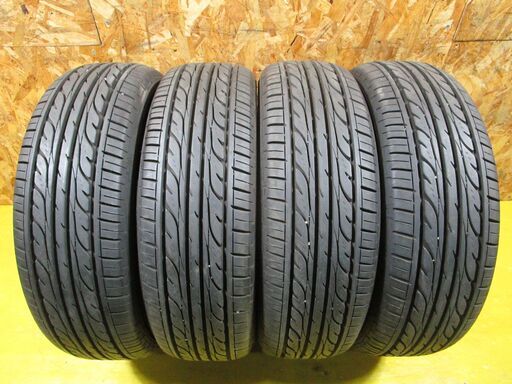 A4526　185/60R15　4本SET　ダンロップ　EC202　20年製　溝あり　コンパクトカーに